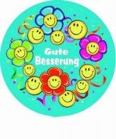 Folienballon Gute Besserung � 45cm 