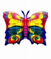 1 Folienfigur Schmetterling � 68 cm 