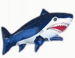 1 Folienfigur Hai � 90 cm 