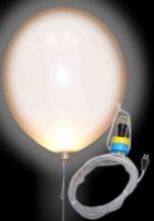 Ballonlampe f�r Innenbeleuchtung