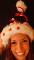 Blinkende Weihnachtsspirale Fl�ckchen