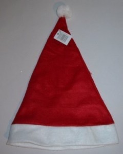 Weihnachtsm�tze mit 1 Bommel