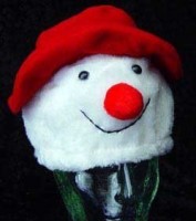 Kinder Weihnachtshut Schneemannkopf