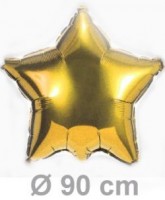 Folienballon Sternform von Qualatex � 90cm