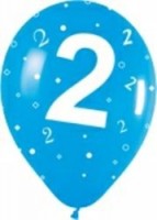10 Rundballons mit  2  � 30cm