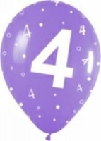 10 Rundballons mit  4  � 30cm