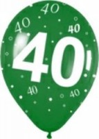 10 Rundballons mit  40  � 30cm