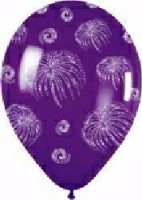 10 Rundballons Feuerwerk � 30 cm