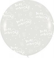 1 Riesenballon Just Married � 100cm 