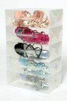 10 Schuhboxen f�r Damenschuhe
