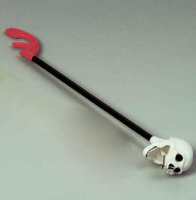 Greifstab mit Totenkopf