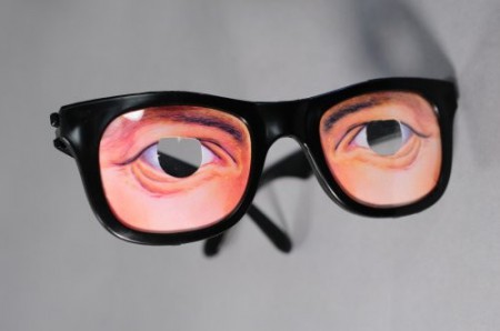 Scherz-Brille mit Augen