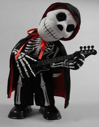 Tanzendes Skelett mit Gitarre 36cm