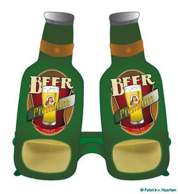  Bierflasche -Brille 